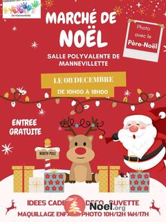 Photo du marché de Noël Marche de Noël de Mannevillette