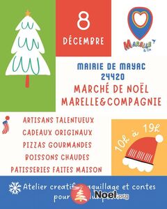 Photo du marché de Noël Marché de Noël Marelle et cie