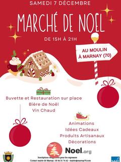 Photo du marché de Noël Marché de noël à Marnay