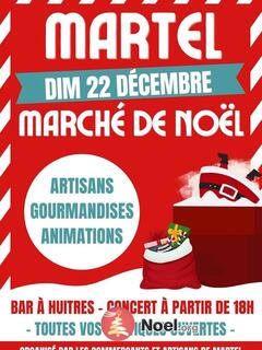 Photo du marché de Noël Marché de noël de Martel