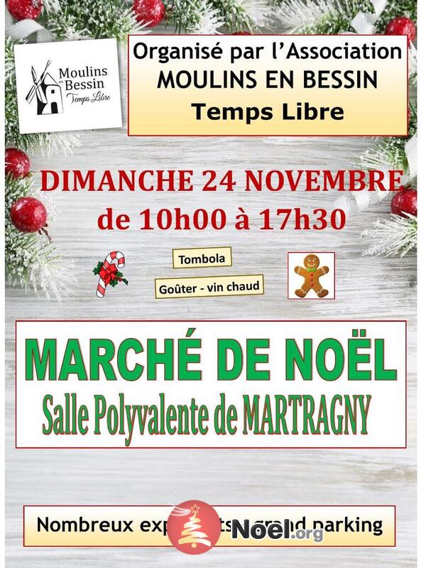 Marché de Noël à Martragny (Moulins en Bessin)