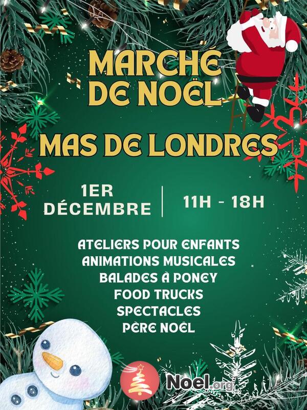 Marché de Noël de Mas de Londres