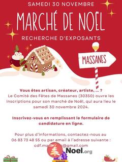 Marché de Noël de Massanes