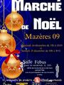 Marché de Noël Mazères 09 le 20 et 21 décembr 2024