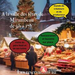 Photo du marché de Noël Marché de Noël de Mirambeau