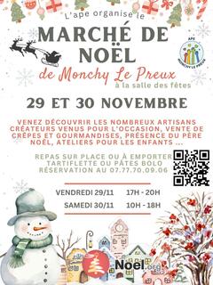 Photo du marché de Noël Marché de Noël de Monchy le Preux