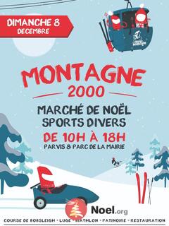 Photo du marché de Noël Marché de Noël de Montagne 2000