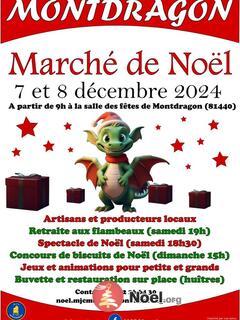 Photo du marché de Noël Marche de noel a montdragon