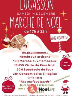 Photo du marché de Noël Marche de noel nocturne