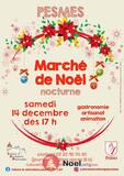 Photo Marché de Noël Nocturne à Pesmes