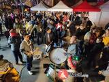 Photo Marché de noël nocturne d'Aumes à Aumes