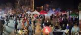 Photo Marché de noël nocturne d'Aumes à Aumes