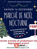 Marché de Noël nocturne et illuminations