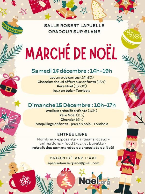 Marché de noël Oradour sur Glane