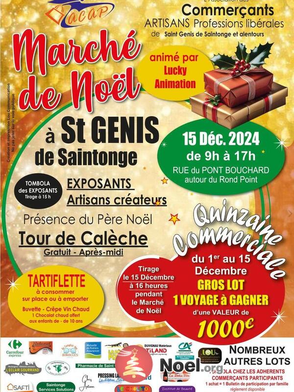 Marché de Noël organisé par l'ACAP