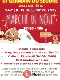 Photo du marché de Noël Marche de Noel organisé par la mairie