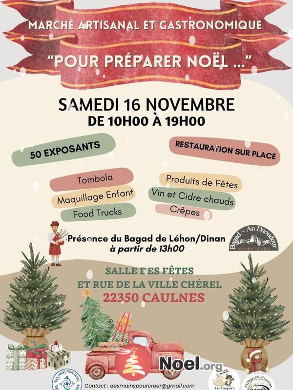 Marché de Noêl 'Pour préparer Noël'