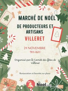 Photo du marché de Noël Marché de Noël de producteurs et artisans