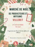 Photo Marché de Noël de producteurs et artisans à Villeret