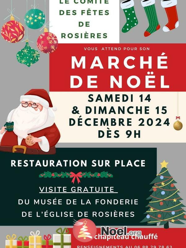 Marche de Noêl de Rosières LUNERY 18400