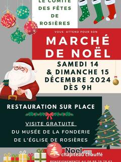 Photo du marché de Noël Marche de Noêl de Rosières LUNERY 18400