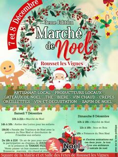 Photo du marché de Noël marche de noël de rousset les vignes 3eme Edition