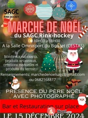 Photo du marché de Noël Marche de noel sagc rink hockey