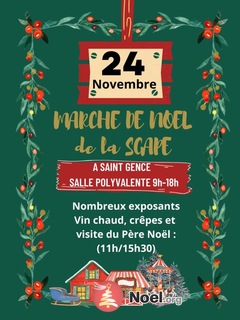 Photo du marché de Noël Marché de Noêl Saint-Gence