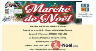 Photo du marché de Noël Marché de Noël de Saint Hilaire