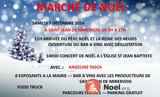 Photo du marché de Noël Marché de Noël Saint-Jean de Minervois