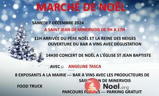 Photo du marché de Noël Marché de Noël Saint-Jean de Minervois