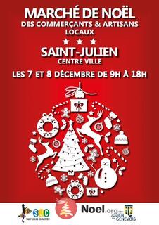 Photo du marché de Noël Marché de Noël de Saint-Julien-en-Genevois 2024