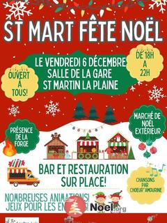 Photo du marché de Noël Marché de Noël : Saint'Mart fête Noël