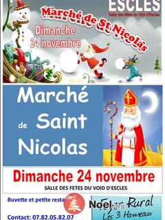 Photo du marché de Noël Marche de noël - saint-nicolas