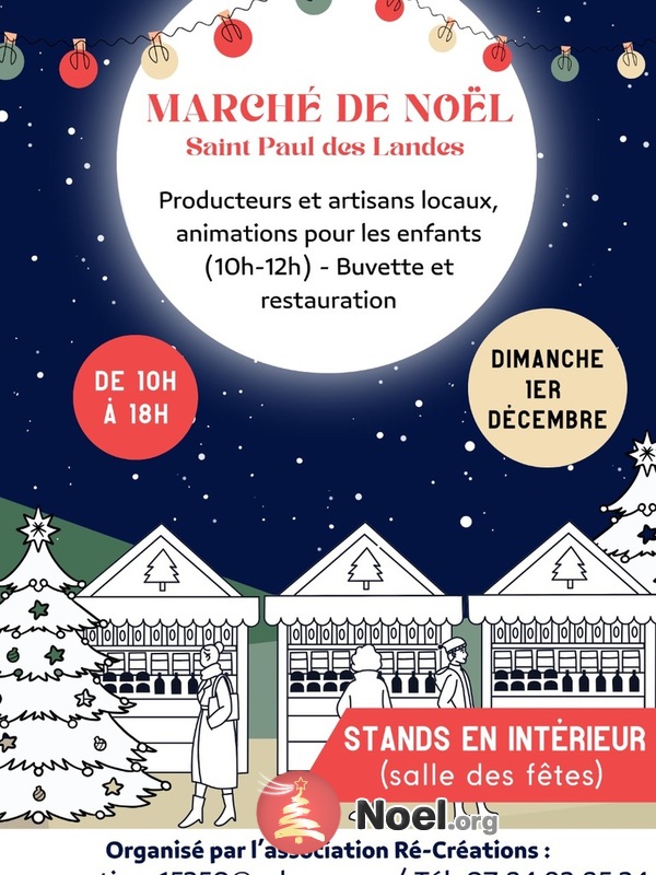 Marché de Noël de Saint Paul des Landes