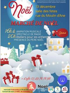 Photo du marché de Noël marché de Noël de saint pezenne