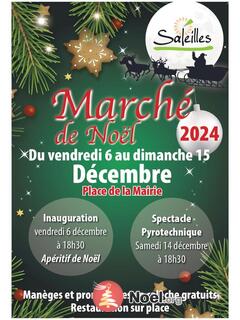 Photo du marché de Noël Marche de noel saleilles 66280 dans un village de 20 chalets