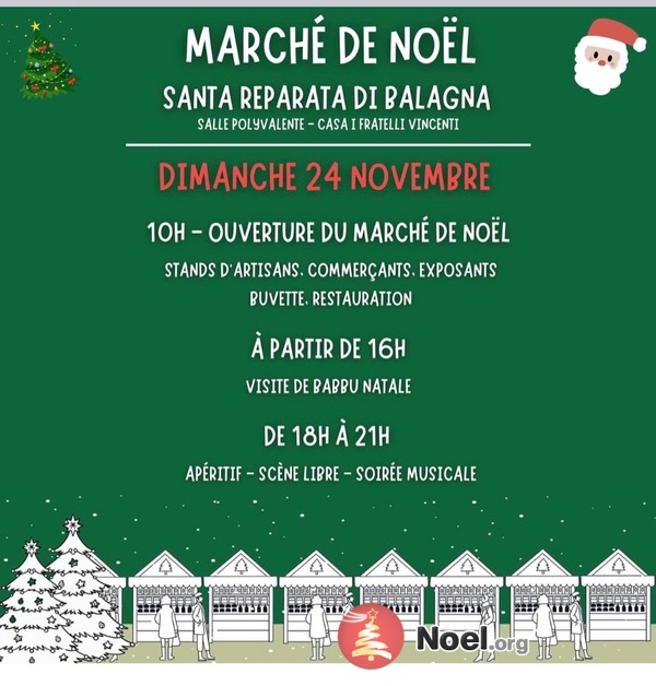 Marche de noel santa reparata di balagna