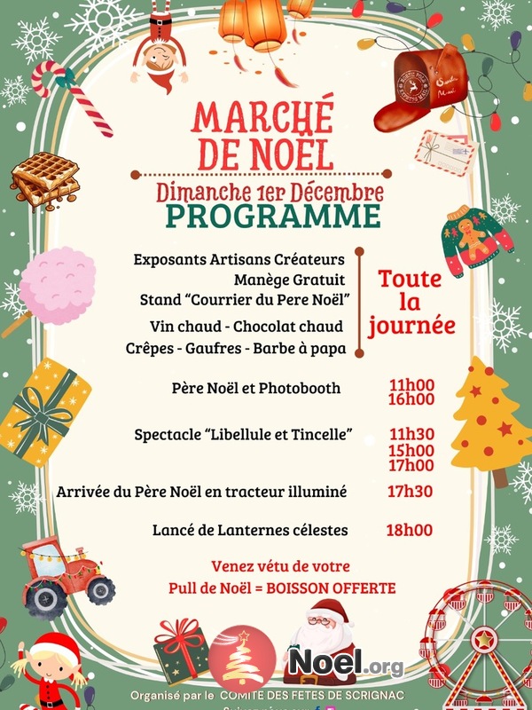 Marché de Noël de Scrignac