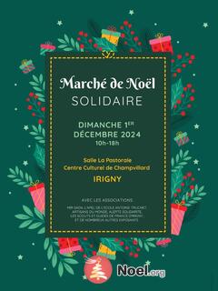 Photo du marché de Noël Marché de Noël Solidaire