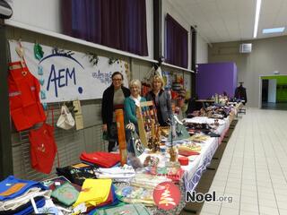 Photo du marché de Noël marché de Noël solidaire