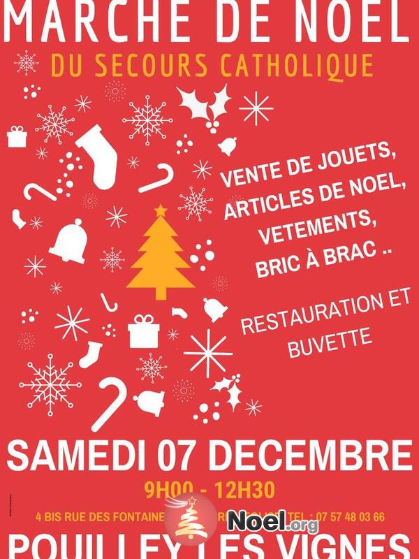 Marché de Noel Solidaire du Secours Catholique