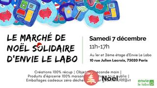 Photo du marché de Noël Le Marché de Noël solidaire d'Envie Le Labo