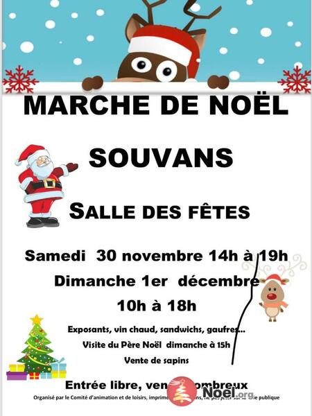 Marché de Noël de Souvans