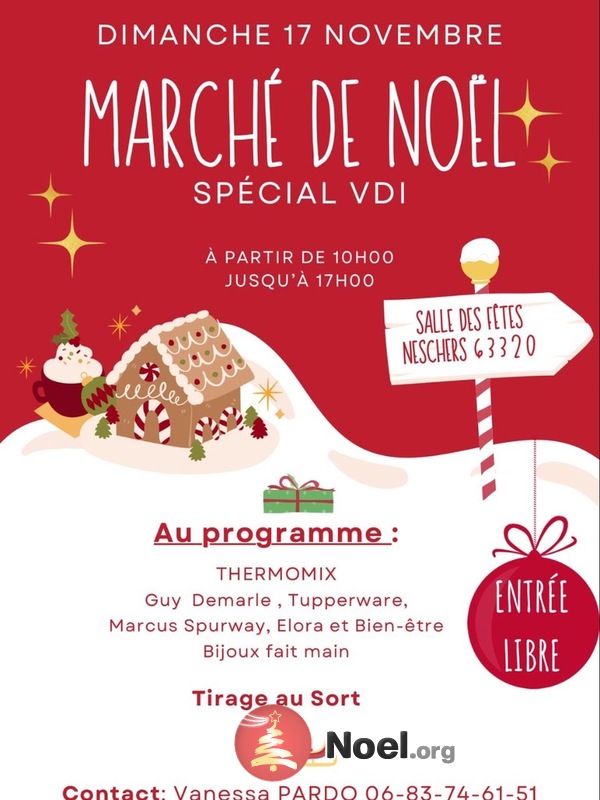 Marché de Noël spécial Vdi