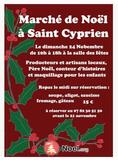 Marché de Noël st cyprien