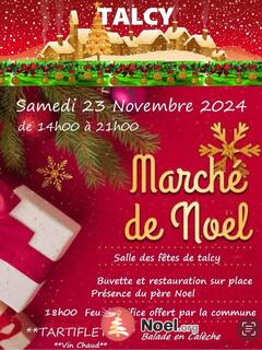 Photo du marché de Noël Marché de Noël TALCY