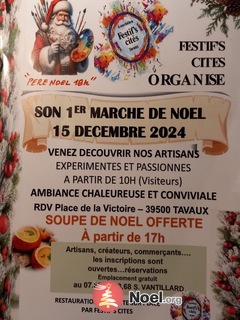 Photo du marché de Noël Marché de Noël Tavaux