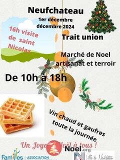 Photo du marché de Noël Marché de Noel teroir et artisanat NEUFCHATEAU