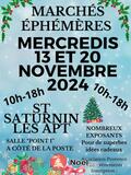 Photo Marchés éphémères NOEL à Saint-Saturnin-lès-Apt